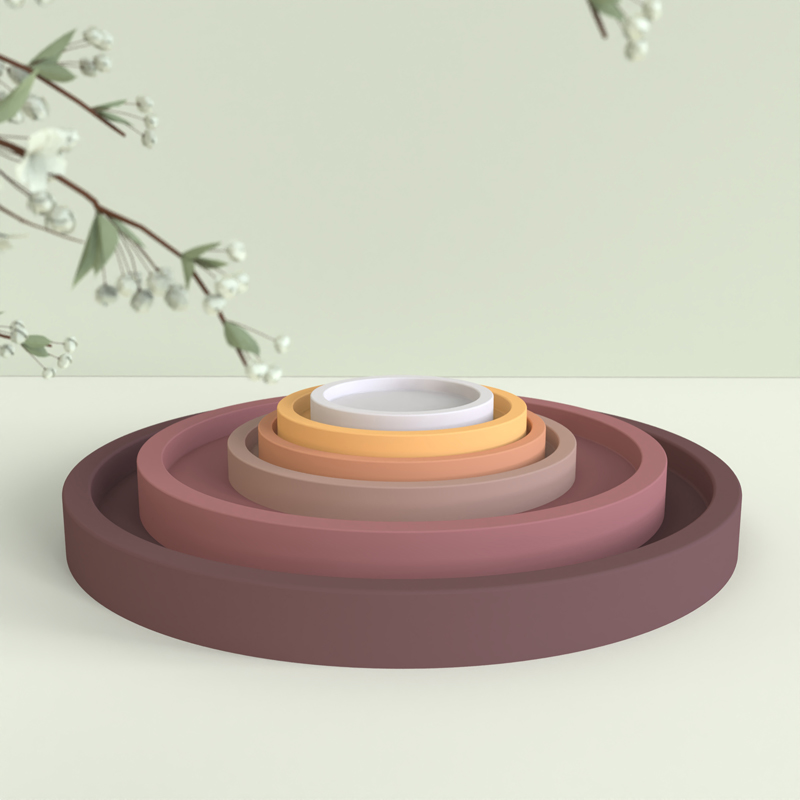 Potsticker Mold - Concrete Tray Silicone Mold Cement Storage
