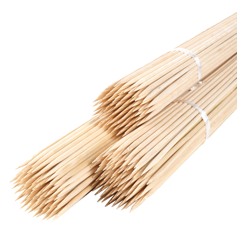 Corn Dog Stick - 50cm x 6mm BBQ Bamboo Skewers