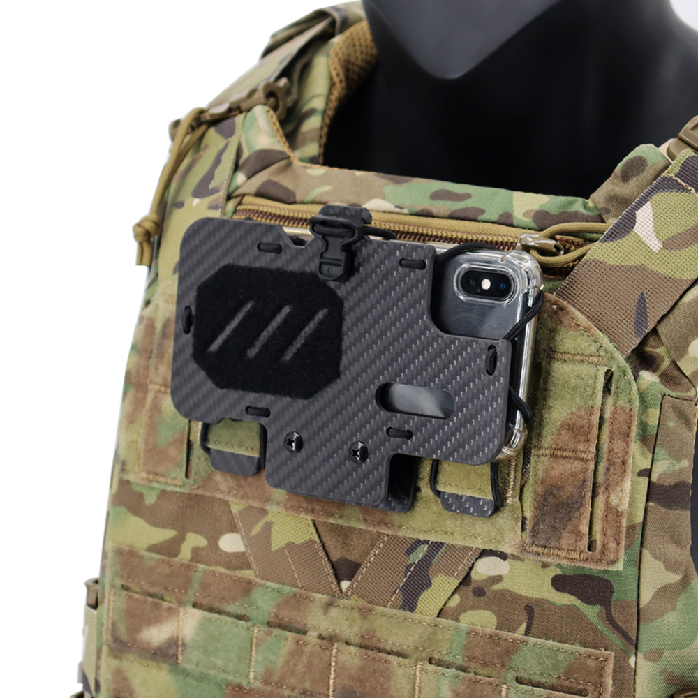 Crepe Pan Carbon - New Carbon Fiber Tactical Vest MOLLE