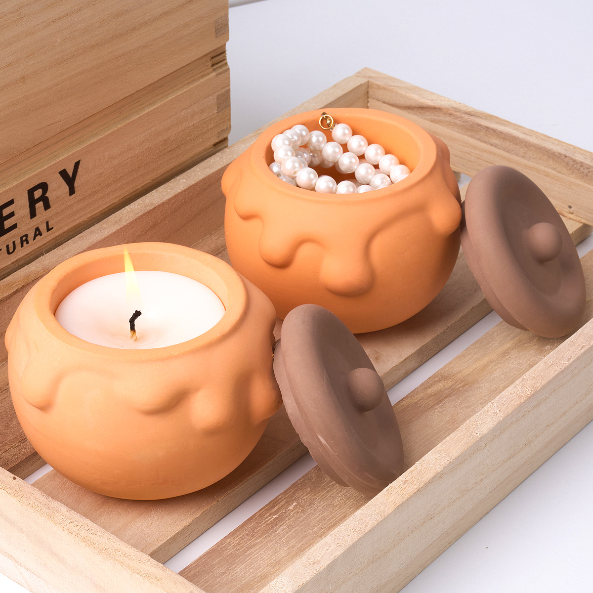 Potsticker Mold - 3D Honey Candle Jar Silicone Mold