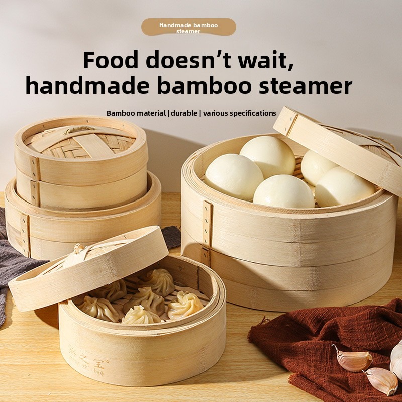 Chinese Steamer Bamboo Steamer - огляд і ціна Bao Steamer Bamboo