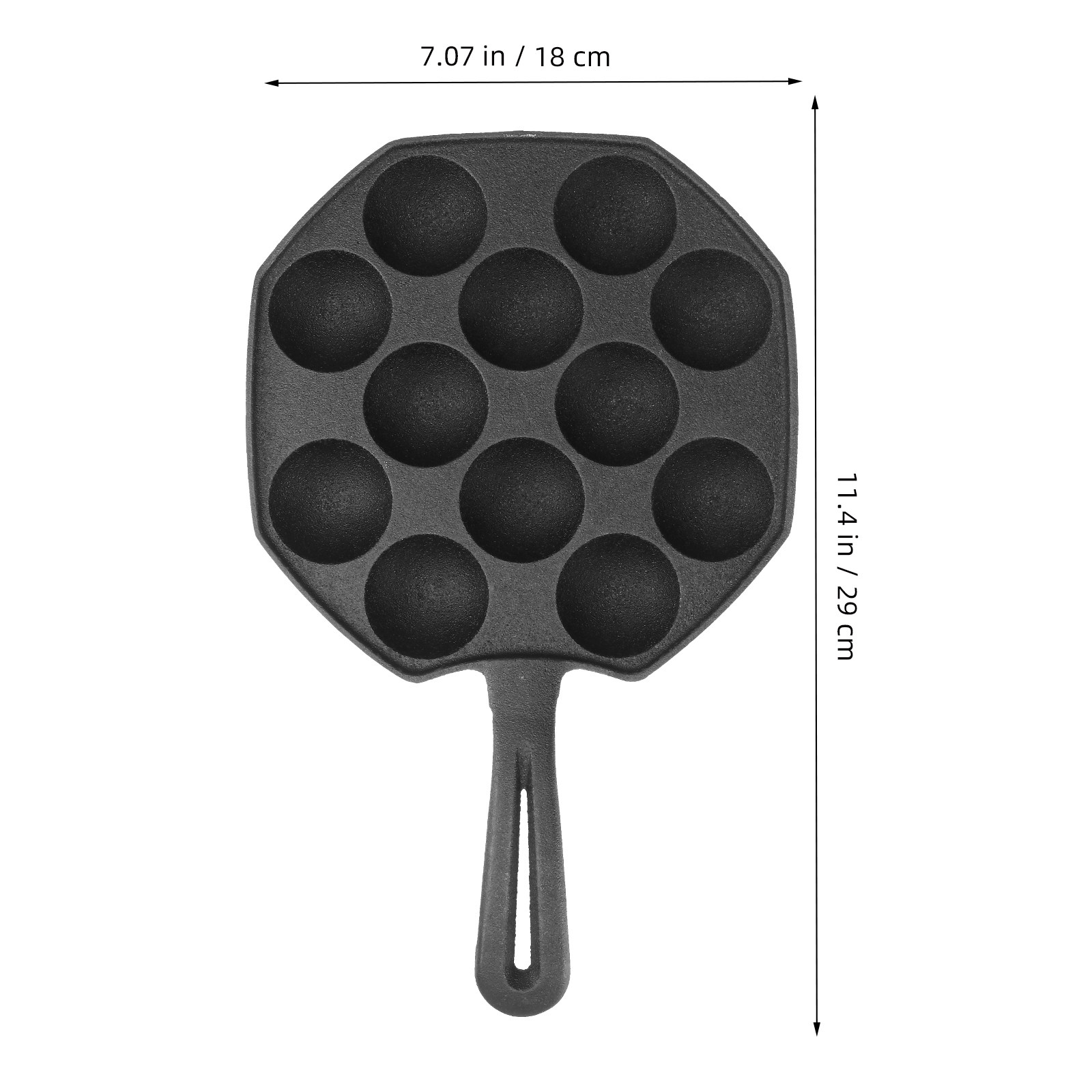 12 Molds Takoyaki Pan Cast Iro - огляд і ціна Takoyaki Grill Plate