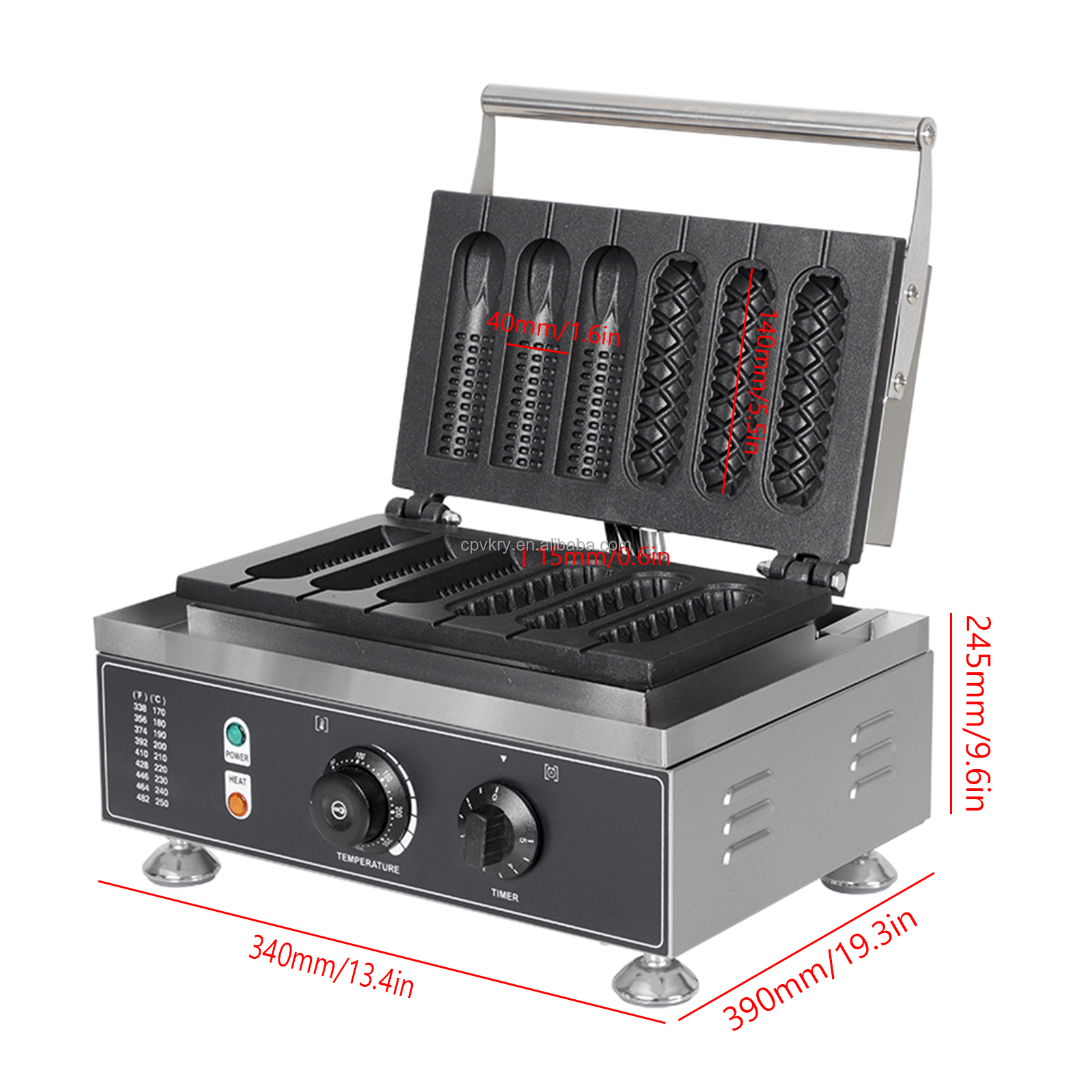 Electric 110/220V Hot Dog Waff - огляд і ціна Corn Dog Stick