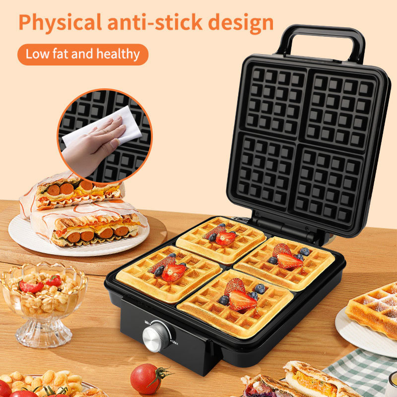 Reemix 4-Slice Belgian Mini Wa - огляд і ціна Mini Pancake Griddle