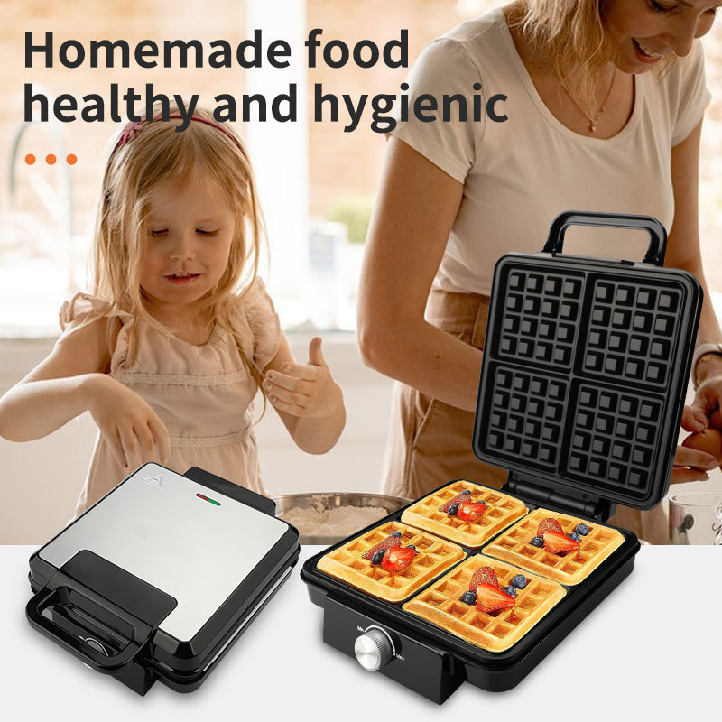 Reemix 4-Slice Belgian Mini Wa - огляд і ціна Mini Pancake Griddle