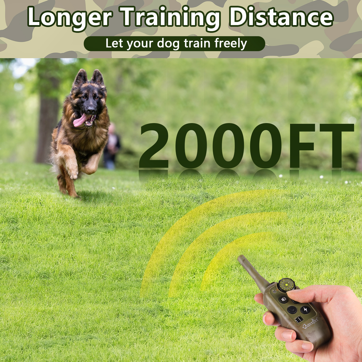 1000m Electric Dog Training Co - огляд і ціна Hot Dog Press