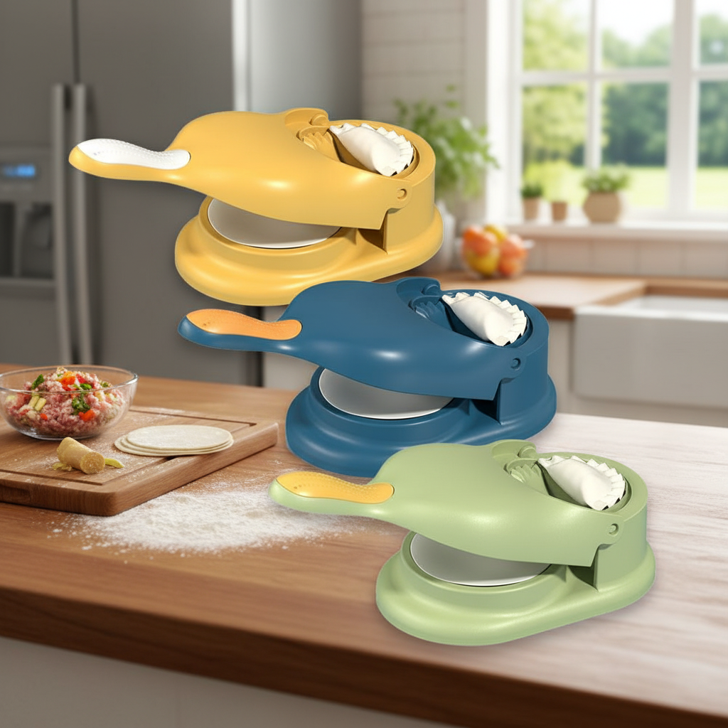 Dumpling Maker DIY Kit Wrapper - огляд і ціна Dumpling Press Set