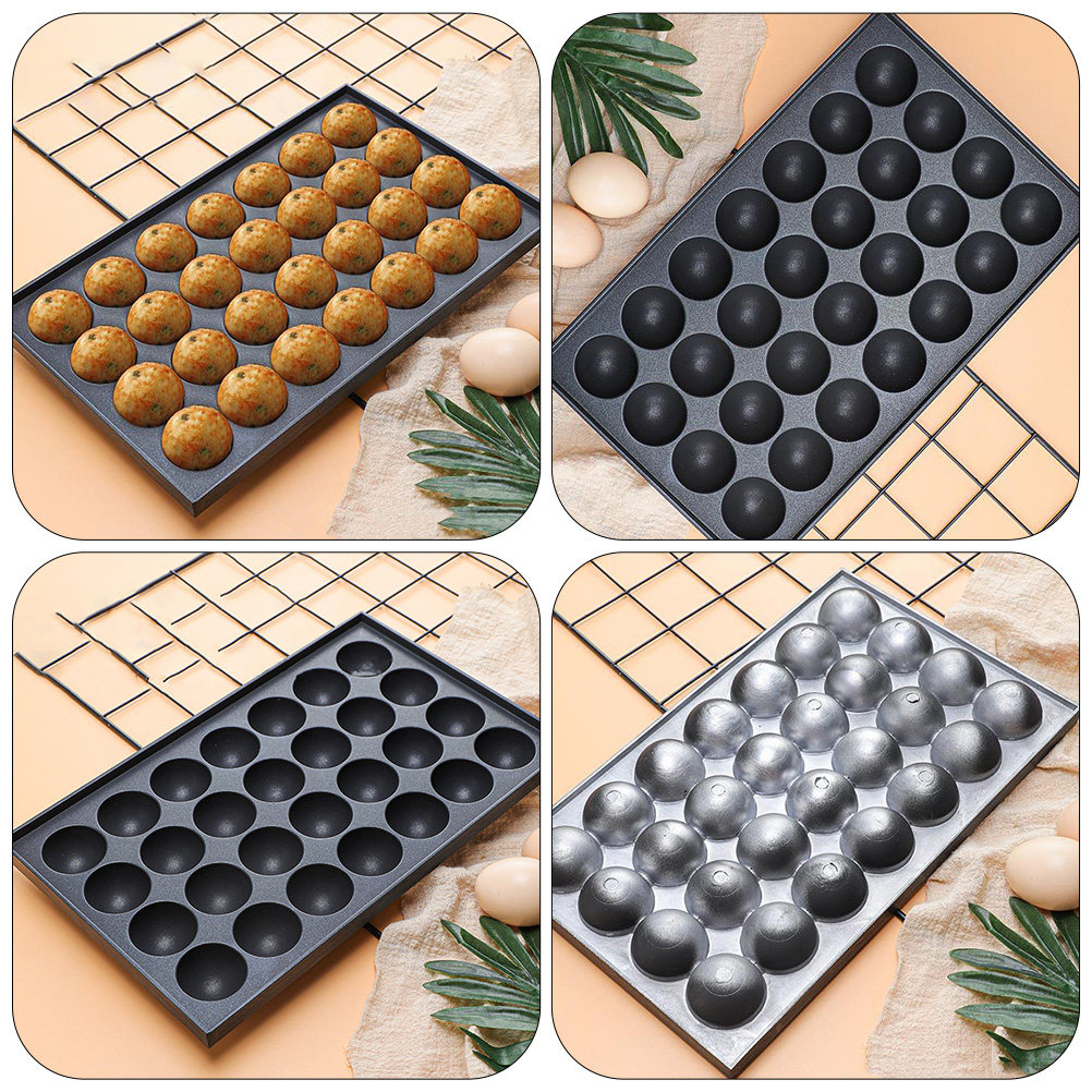 1Pcs Octopus Balls Maker Nonst - огляд і ціна Takoyaki Grill Plate
