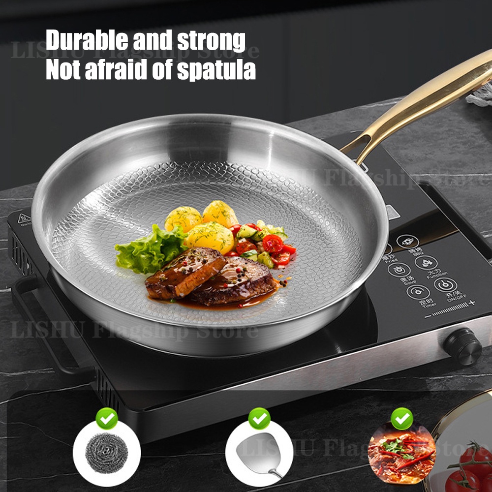 22/24/26/28/30cm Titanium Stai - огляд і ціна Egg Waffle Pan