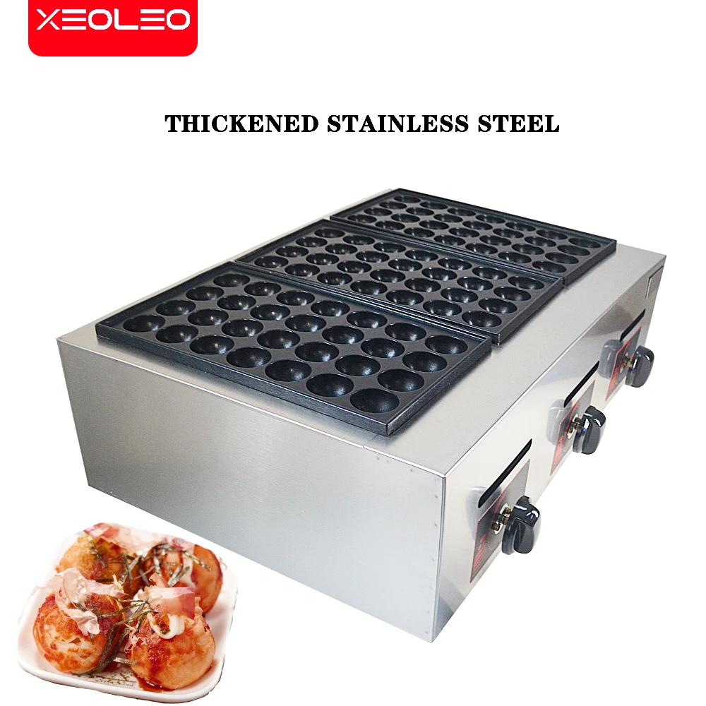 XEOLEO Commercial Desktop 3-pl - огляд і ціна Takoyaki Grill Plate