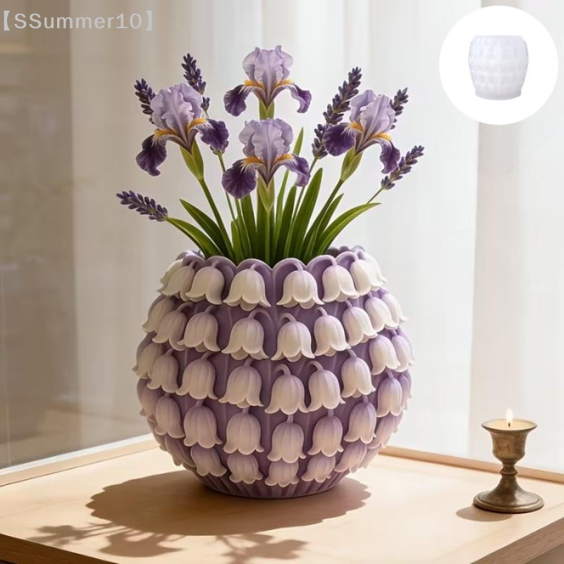 【SSummer10】3D Lily Valley Flow - огляд і ціна Potsticker Mold