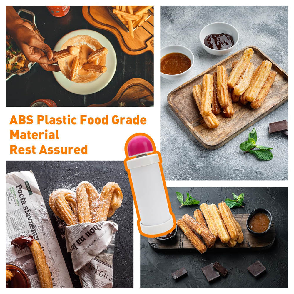1pc DIY Manual Cookie Press Ma - огляд і ціна Churros Maker Gun