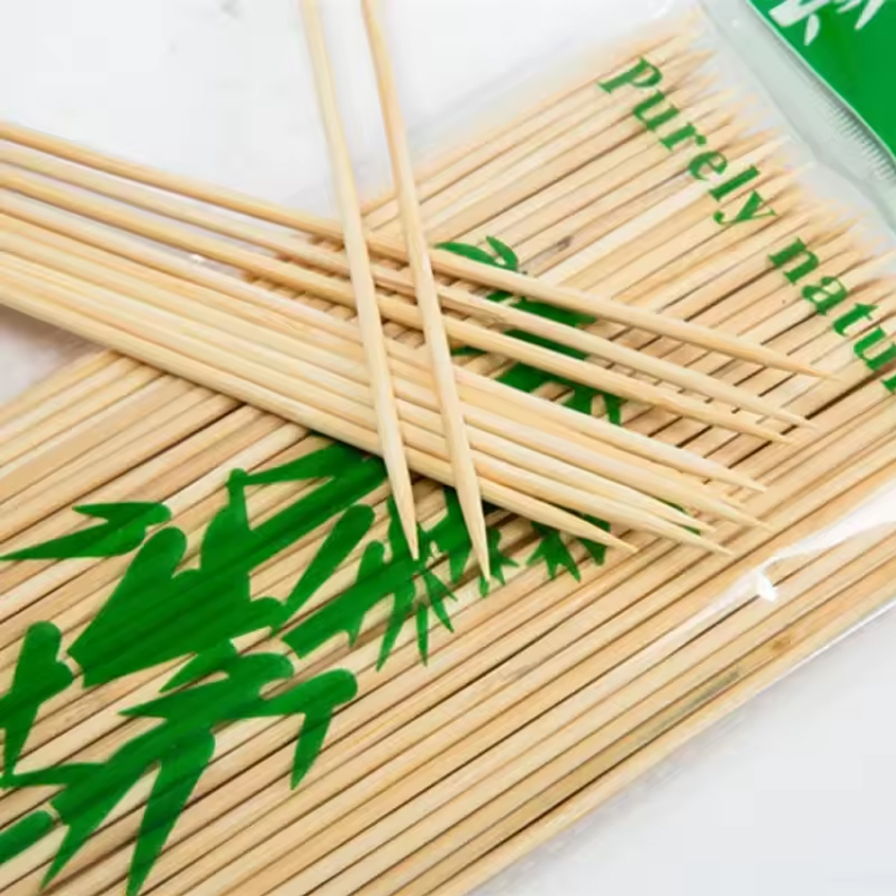 1350/90Pcs Natural BBQ Skewers - огляд і ціна Corn Dog Stick