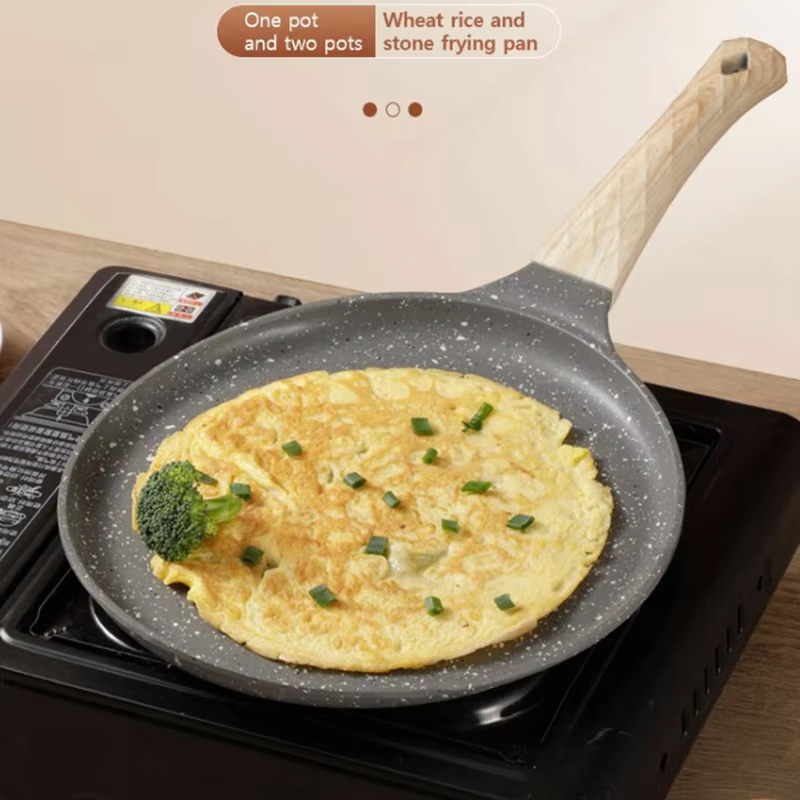 Maifan Stone Frying Pan Steak  - огляд і ціна Danish Pancake Pan