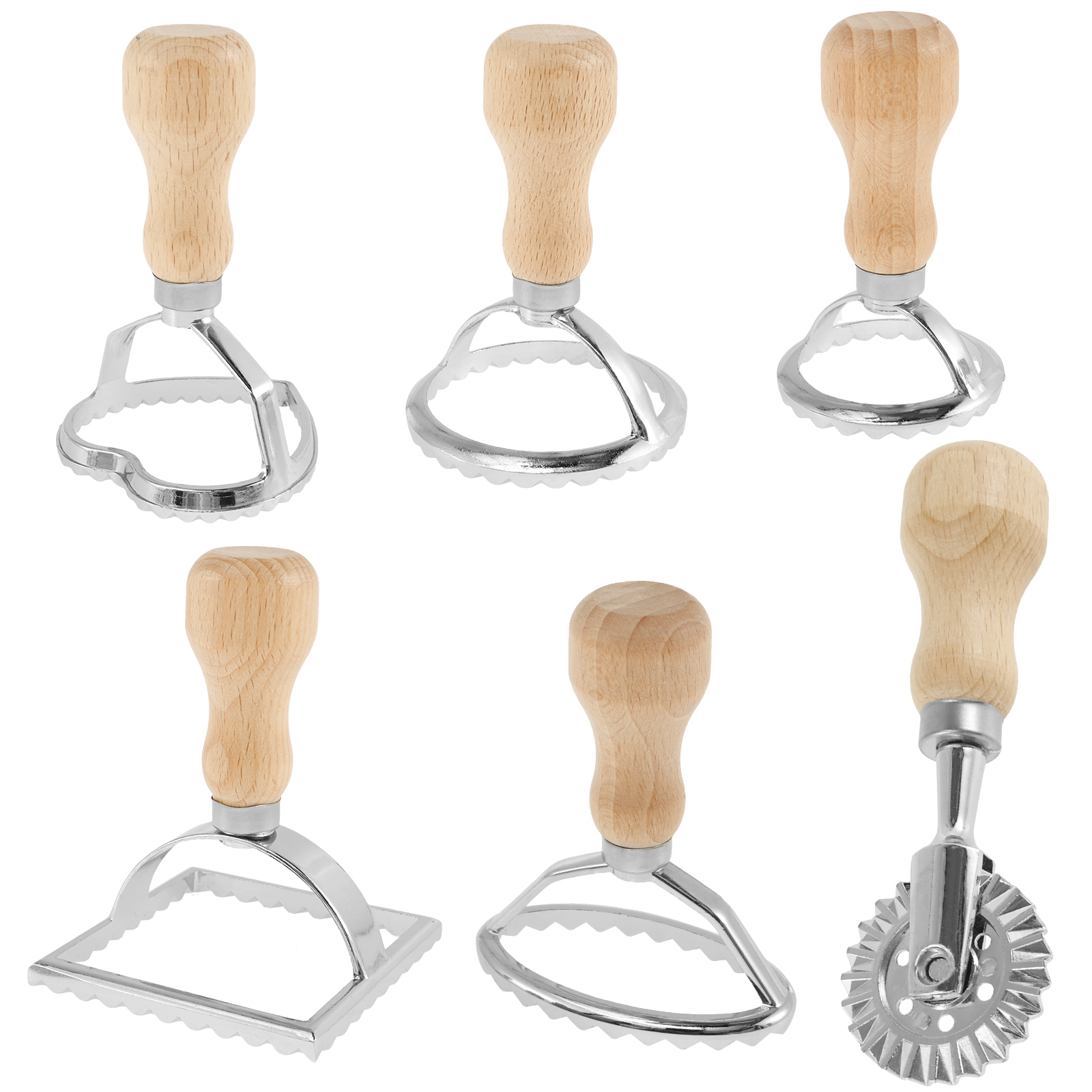 6Pcs Ravioli Maker Set Ravioli - огляд і ціна Dumpling Press Set