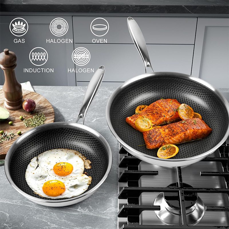 Stainless Steel Frying Pan wit - огляд і ціна Egg Waffle Pan
