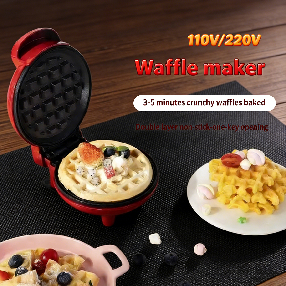 Sandwich Cake Baking Tray, Hou - огляд і ціна Mini Pancake Griddle