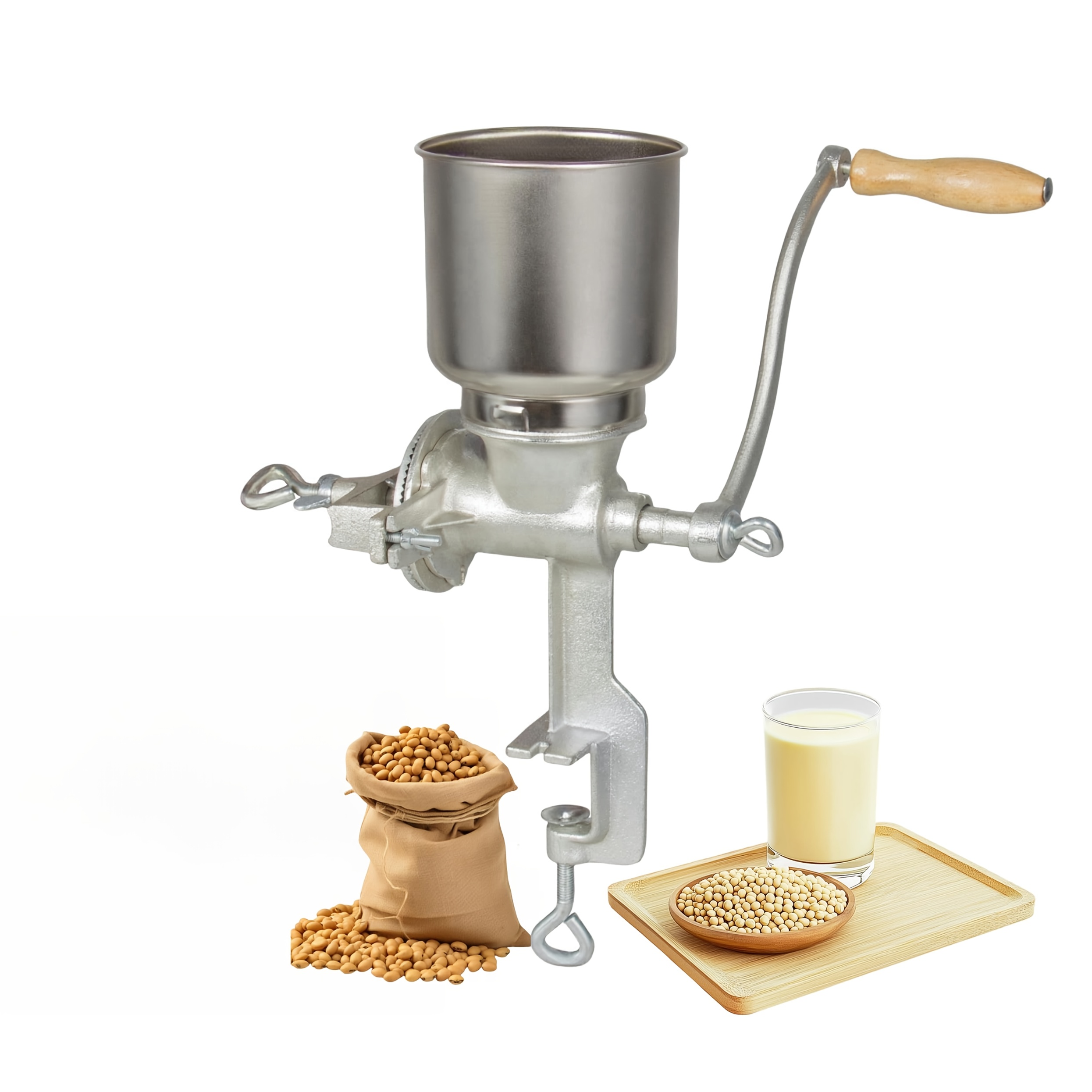 High Hopper Grain Mill Cast Ir - огляд і ціна Cast Iron Corn