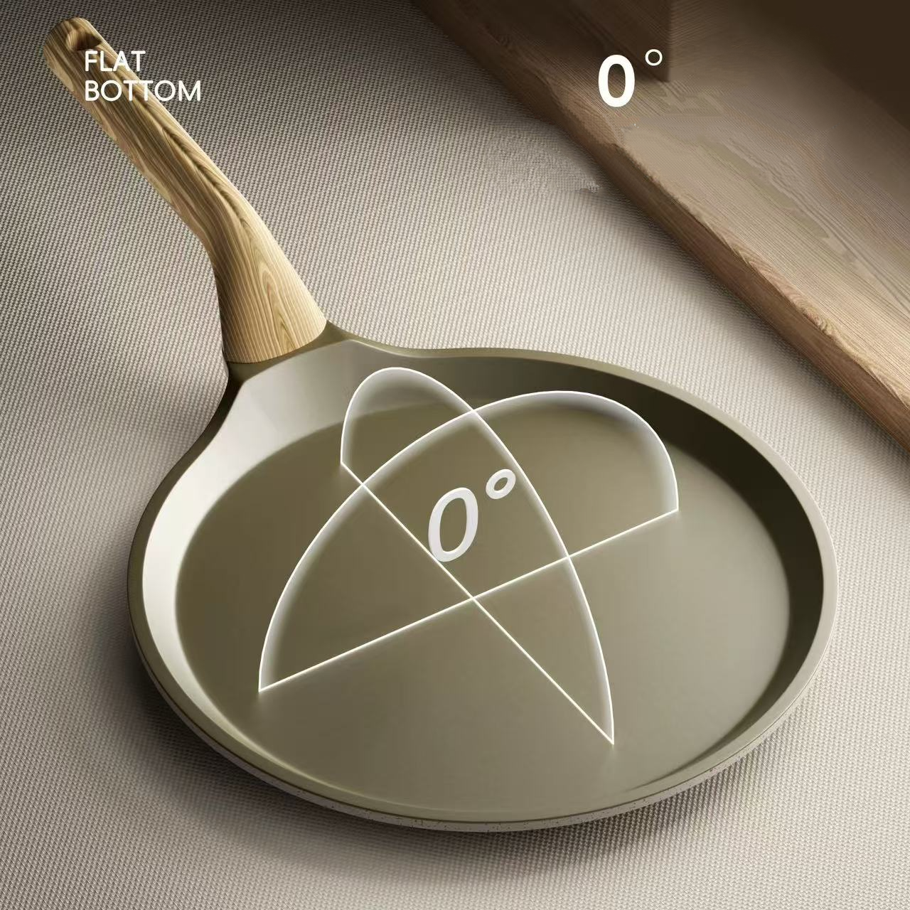 Titanium flat bottomed pan non - огляд і ціна Danish Pancake Pan