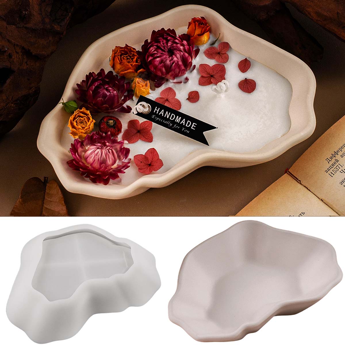 Irregular Candle Bowl Silicone - огляд і ціна Potsticker Mold