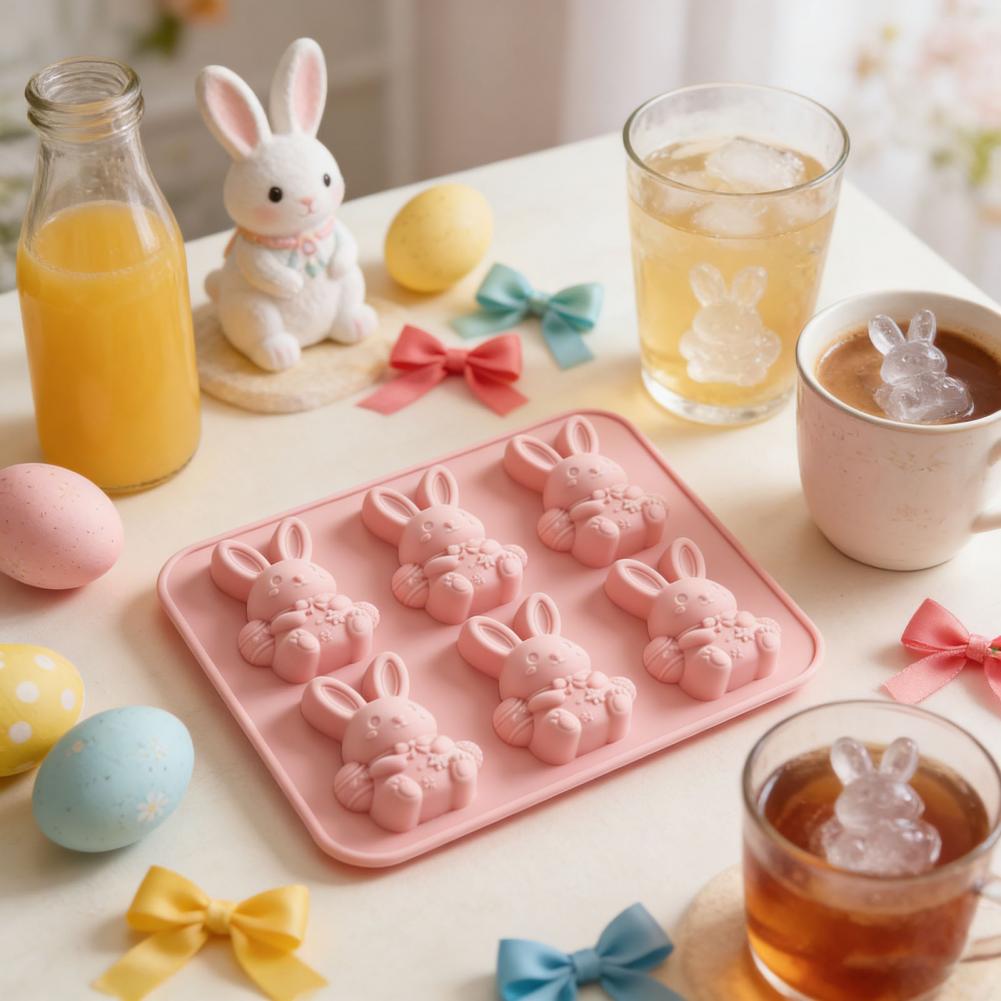 3D Bunny Silicone Ice Mold Cho - огляд і ціна Bunny Cake Mold