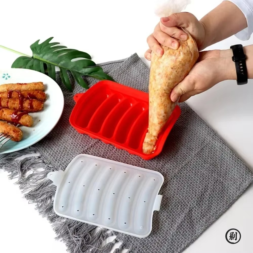 DIY Food Grade Silicone Sausag - огляд і ціна Hot Dog Press