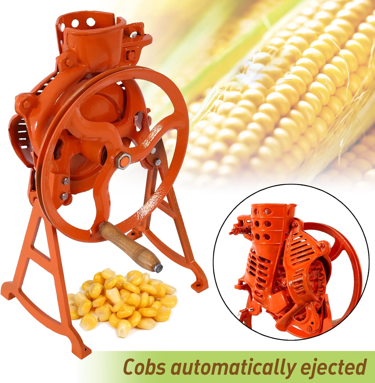 Manual Hand Corn Sheller Heavy - огляд і ціна Cast Iron Corn