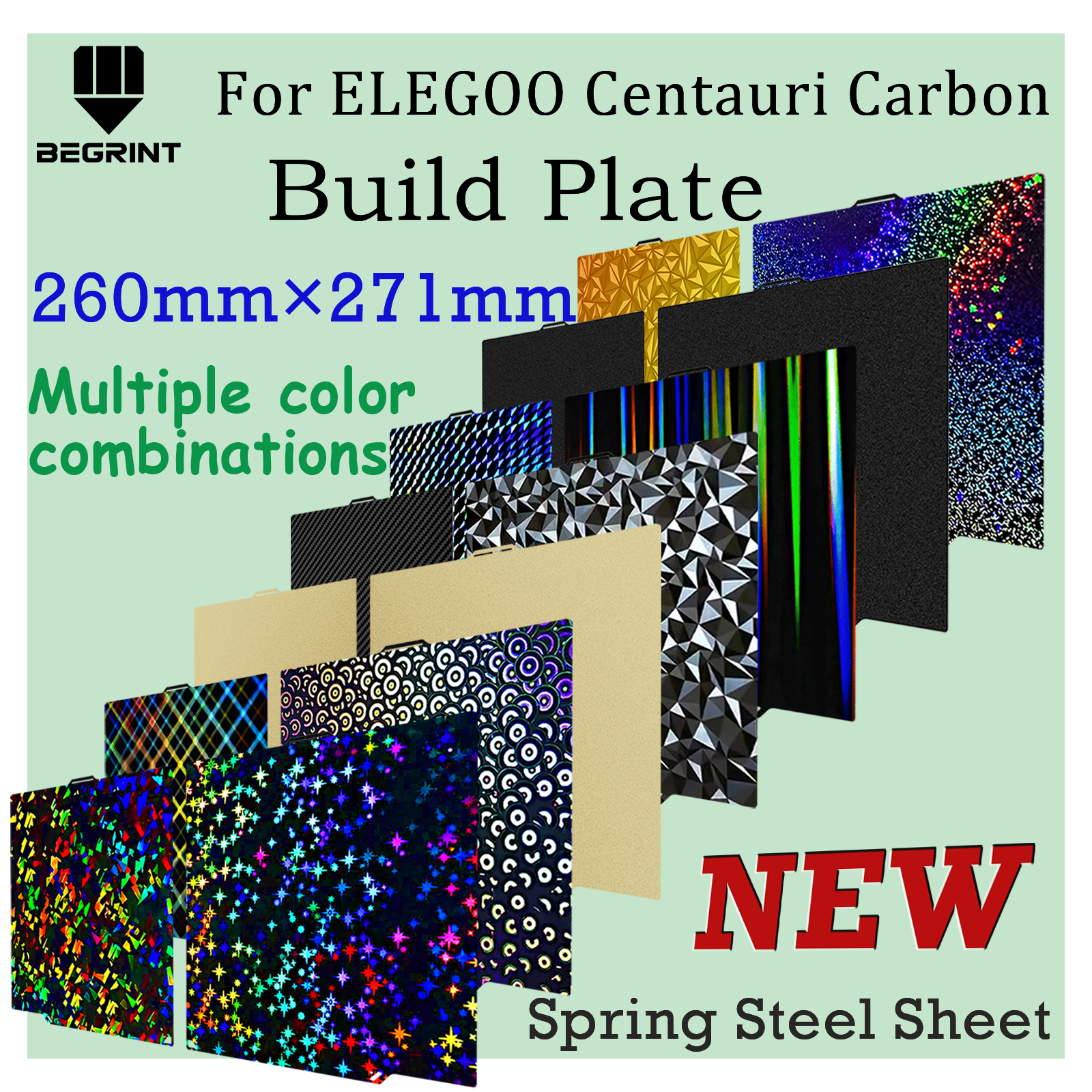 Build Plate for Elegoo Centaur - огляд і ціна Crepe Pan Carbon
