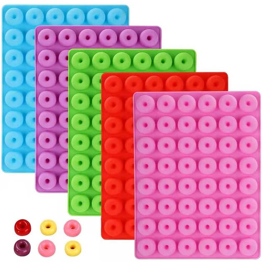 5 Pieces Of Mini Donuts Silico - огляд і ціна Donut Mold Silicone