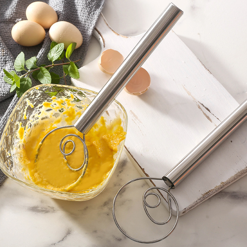 Danish Dough Whisk - Stainless - огляд і ціна Danish Pancake Pan