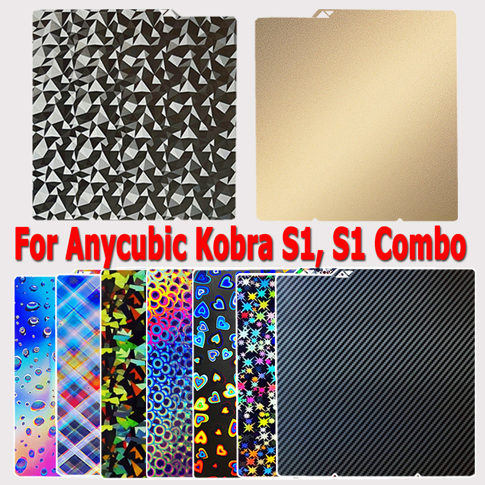 Build Plate for Anycubic Kobra - огляд і ціна Crepe Pan Carbon