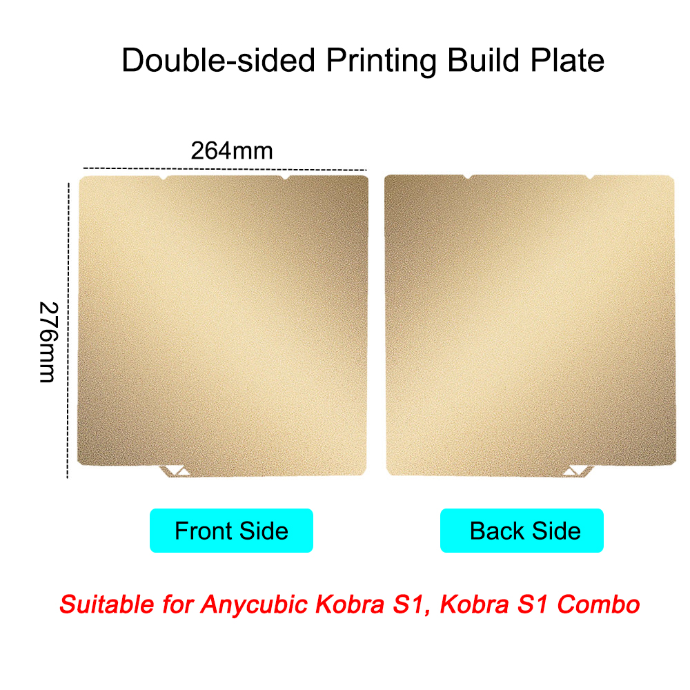 Build Plate for Anycubic Kobra - огляд і ціна Crepe Pan Carbon