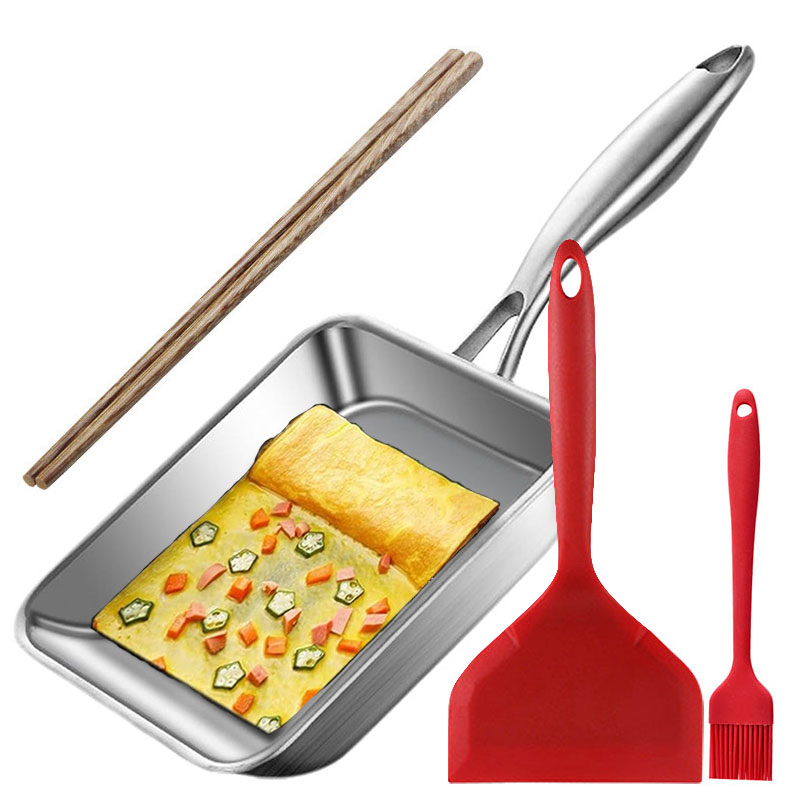 Stainless Steel Japanese Omele - огляд і ціна Egg Waffle Pan