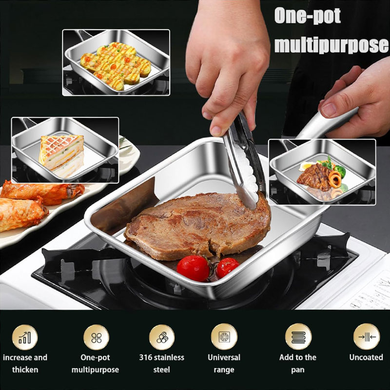 Stainless Steel Japanese Omele - огляд і ціна Egg Waffle Pan