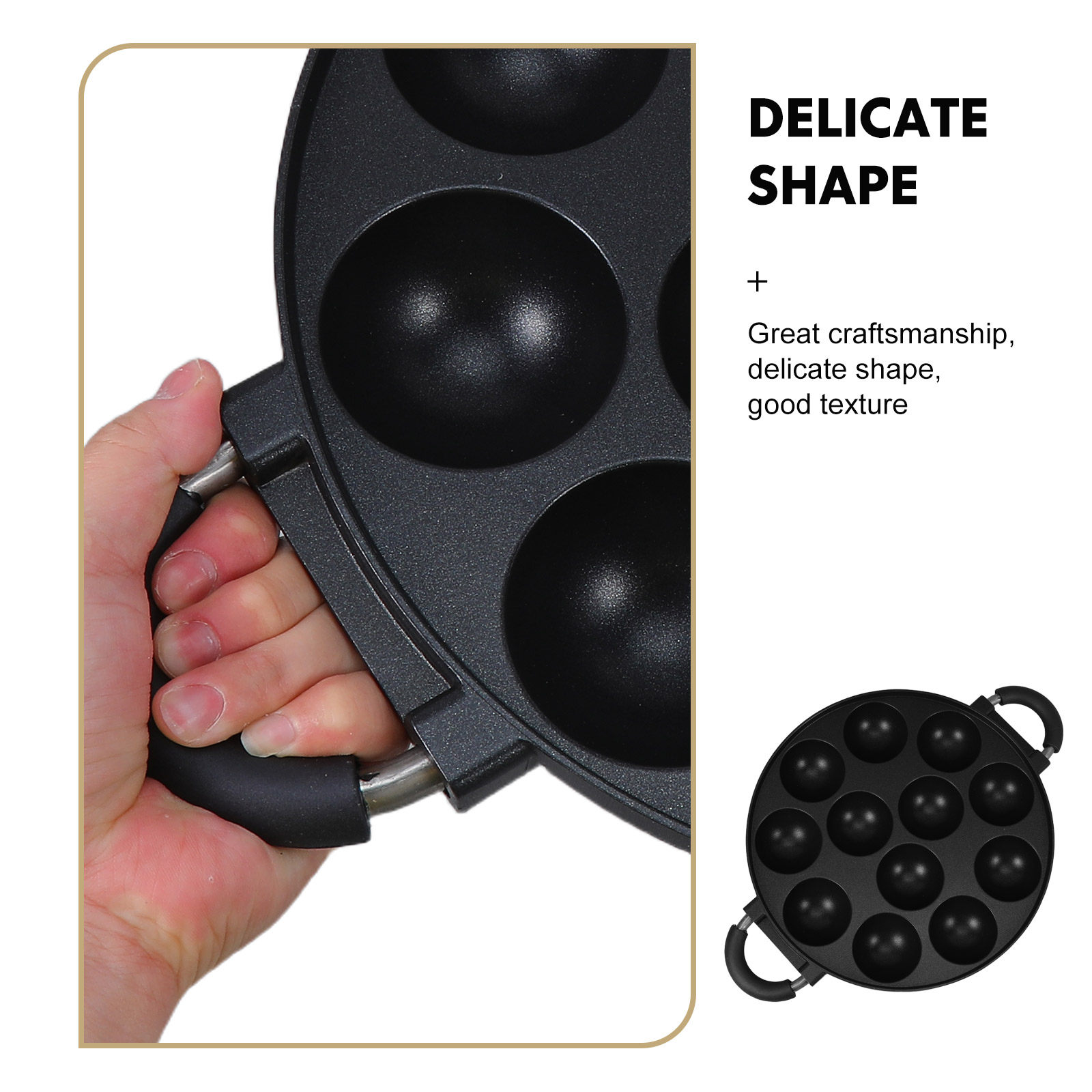 12 Hole Takoyaki Pan Nonstick  - огляд і ціна Takoyaki Grill Plate