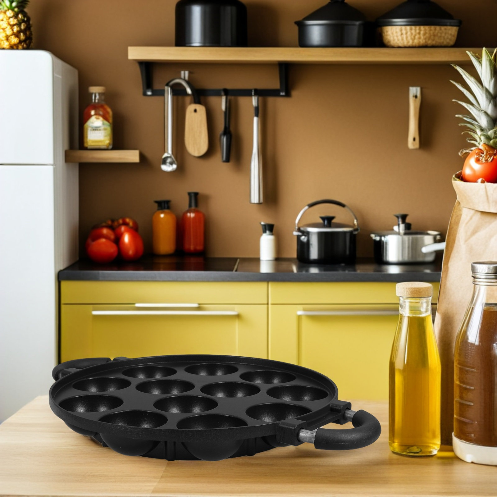 12 Hole Takoyaki Pan Nonstick  - огляд і ціна Takoyaki Grill Plate