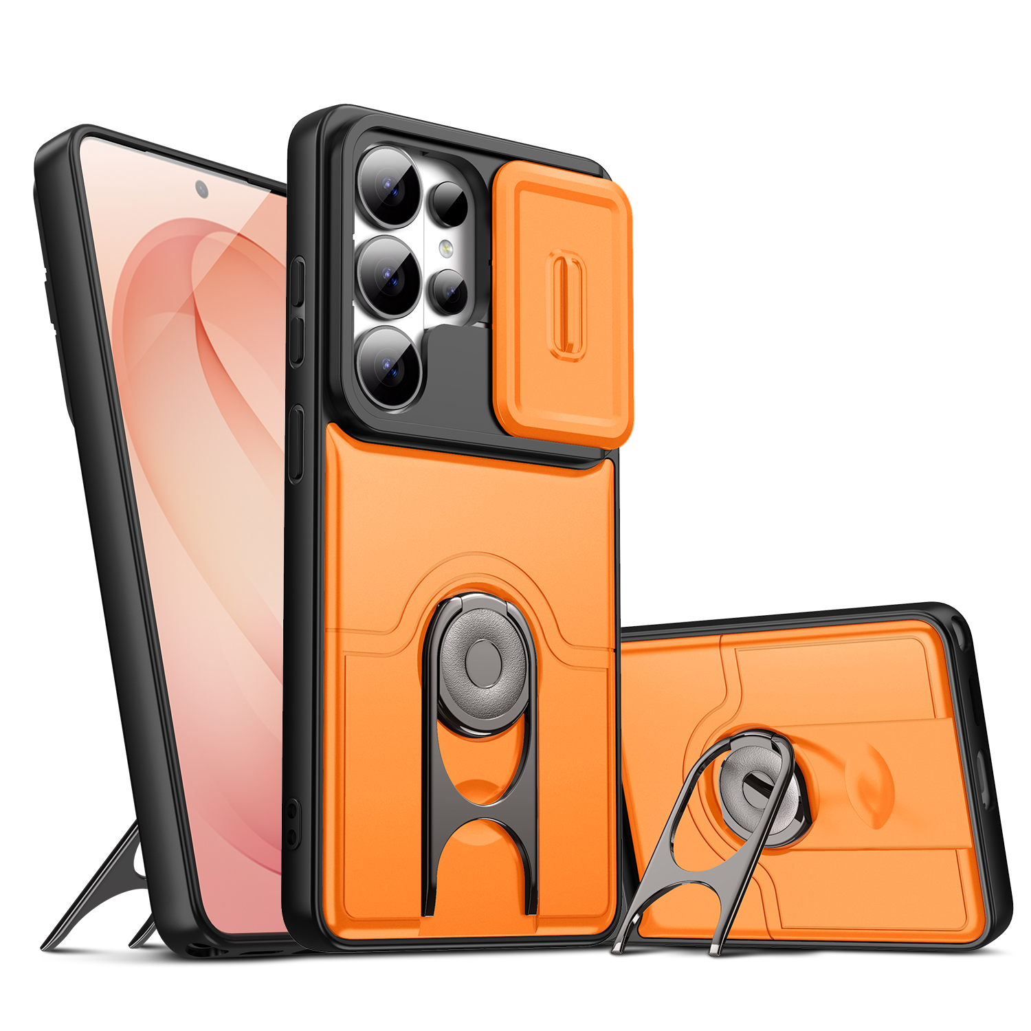 Ring Holder Phone Case for Sam - огляд і ціна Taco Stand Holder