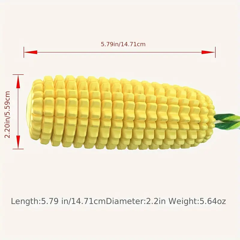 Dog Chew Toys for Aggressive C - огляд і ціна Corn Dog Stick