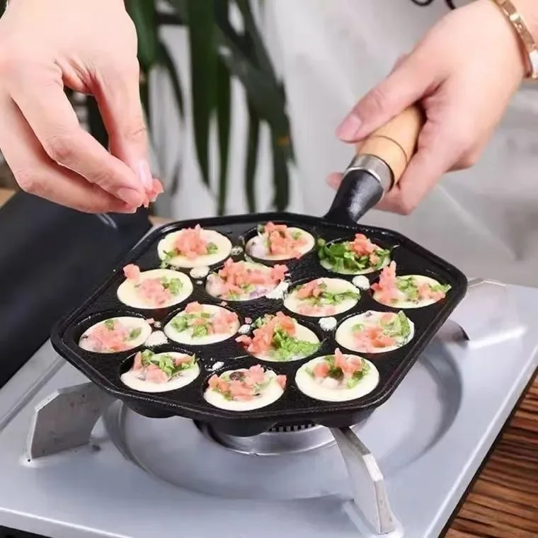 Induction Iron Home Cast Gift  - огляд і ціна Mini Pancake Griddle