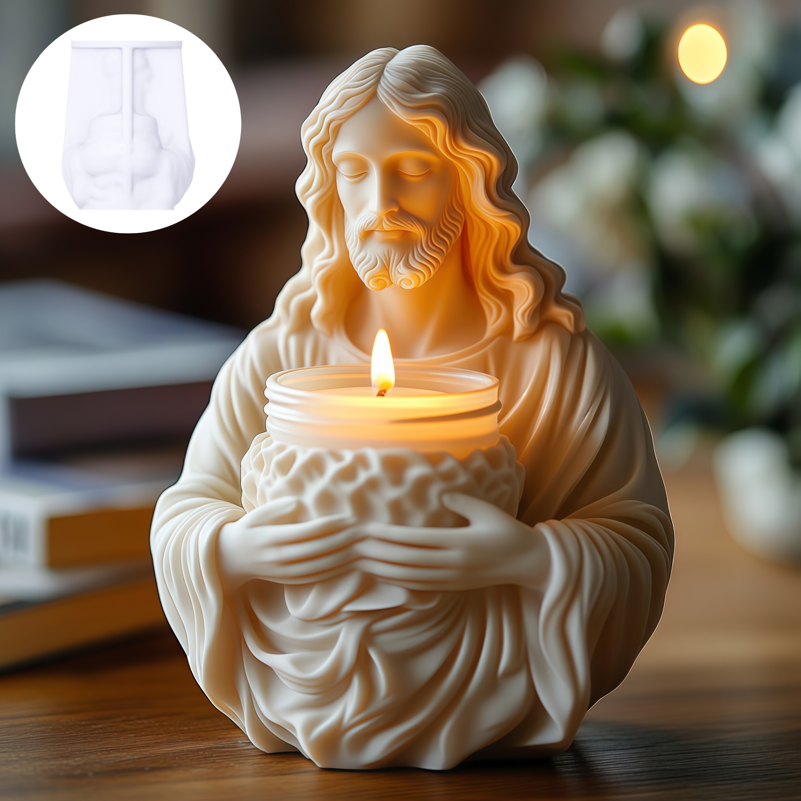 New Jesus Flower pot succulent - огляд і ціна Potsticker Mold