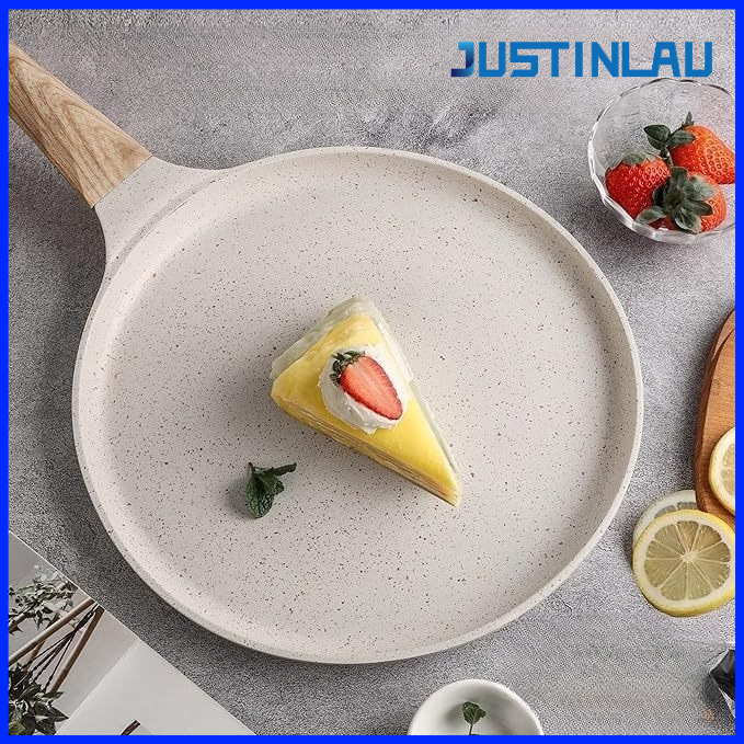 JUSTINLAU 26/30cm Healthy Nons - огляд і ціна Danish Pancake Pan
