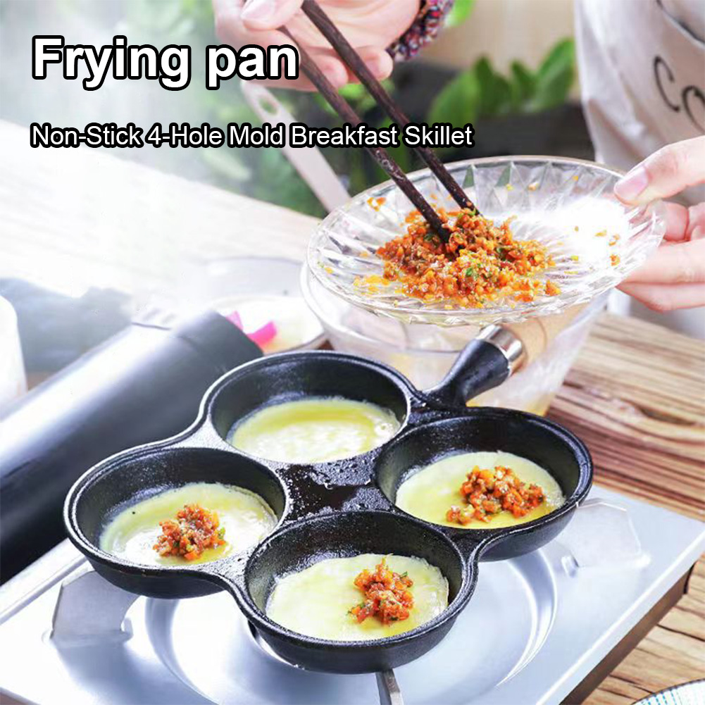 4-Hole Frying Pan Non Stick Br - огляд і ціна Mini Pancake Griddle