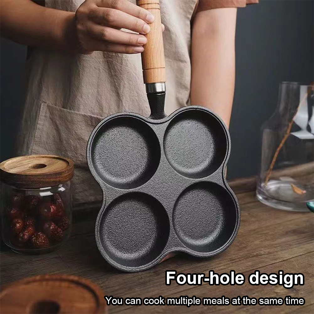 4-Hole Frying Pan Non Stick Br - огляд і ціна Mini Pancake Griddle