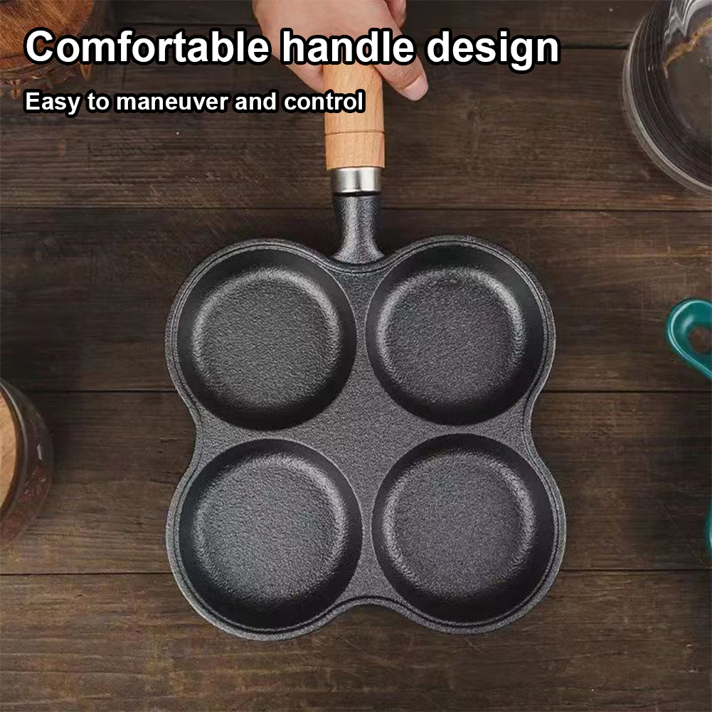 4-Hole Frying Pan Non Stick Br - огляд і ціна Mini Pancake Griddle