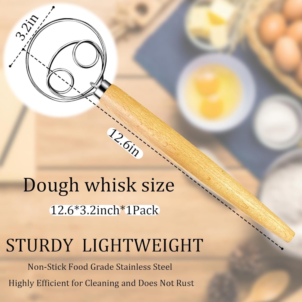 Danish Dough Whisk Stainless S - огляд і ціна Danish Pancake Pan