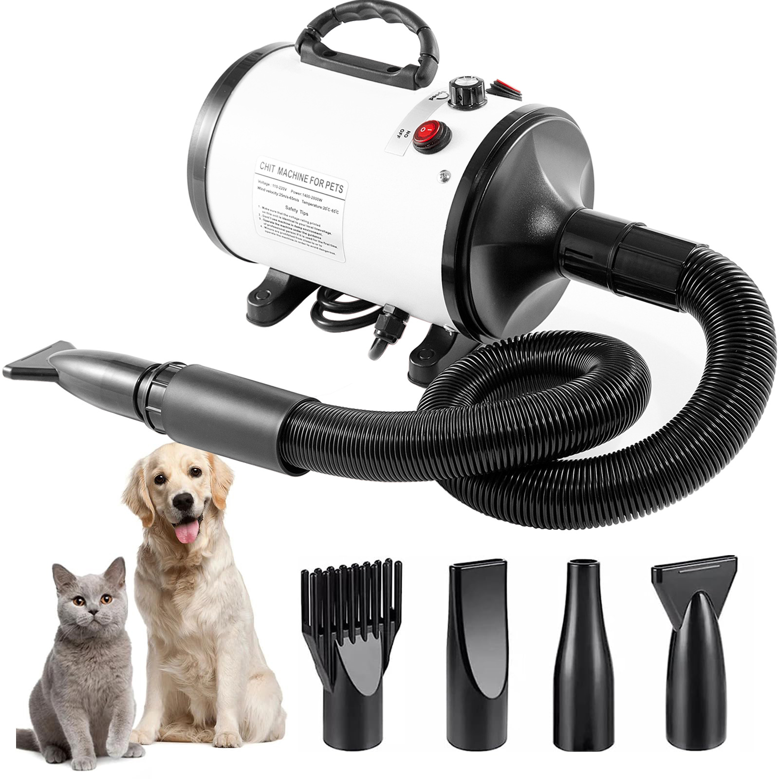 2800W Pet Hair Dryer for Dogs  - огляд і ціна Hot Dog Press
