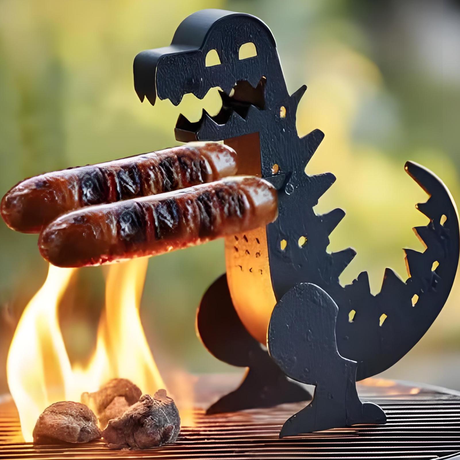 Hot Dog Roller Dinosaur Shape  - огляд і ціна Hot Dog Press