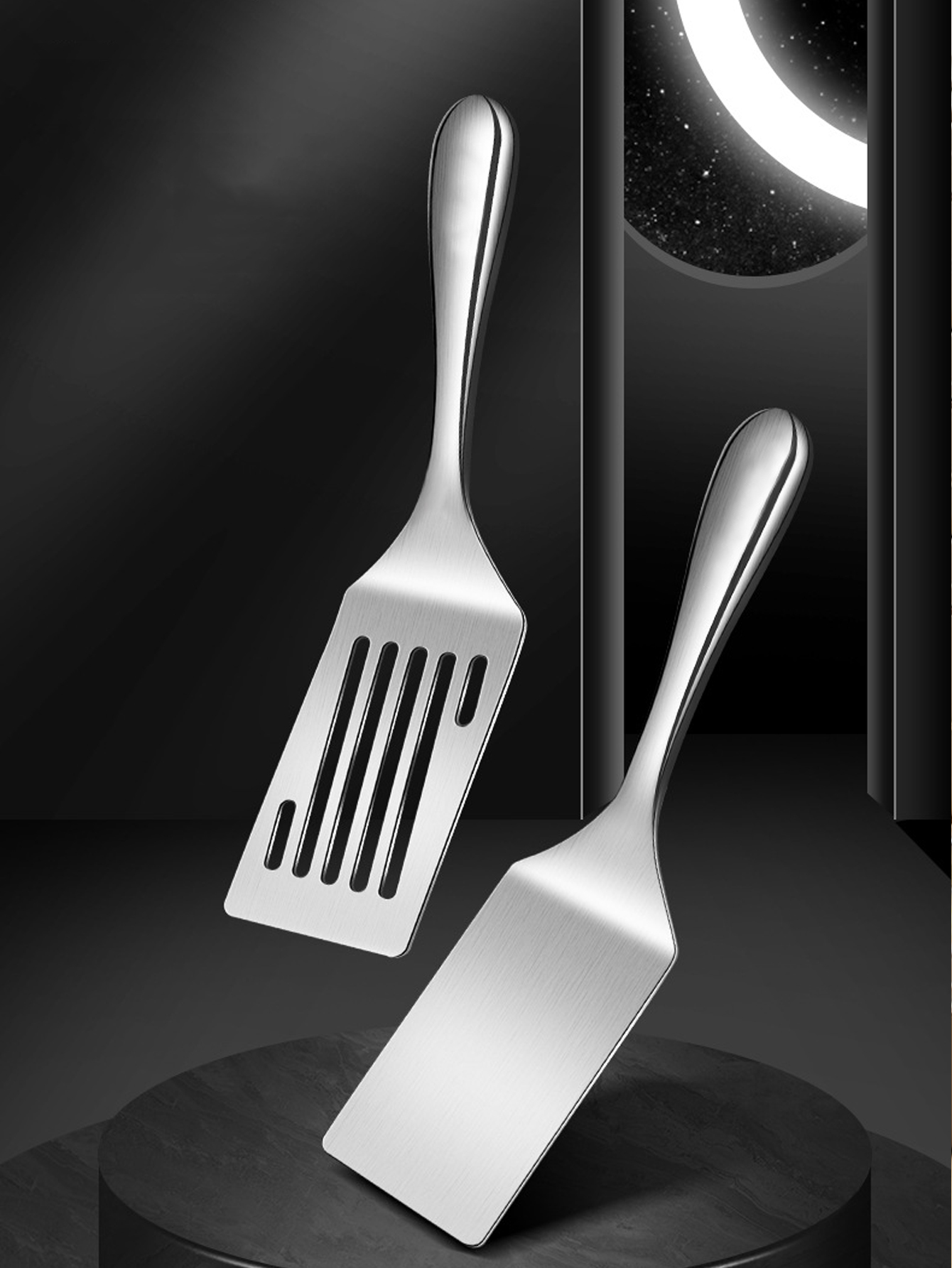 2pc/1pc Small Stainless Steel  - огляд і ціна Okonomiyaki Spatula