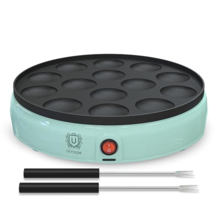 Mini Pancake Maker 14-Hole Ele - огляд і ціна Mini Pancake Griddle