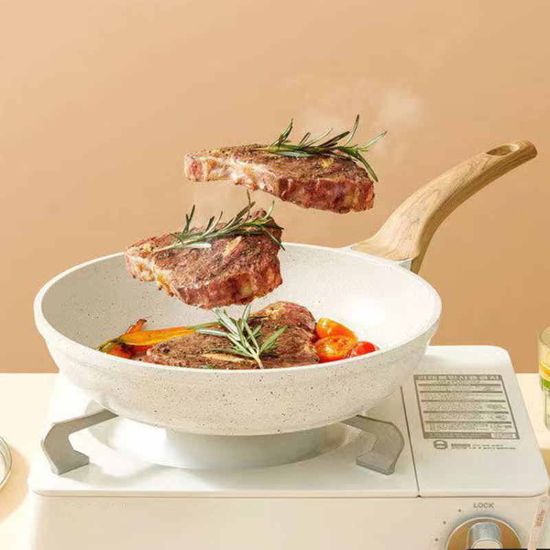 Non-stick Wok Frying Pan Ceram - огляд і ціна Danish Pancake Pan